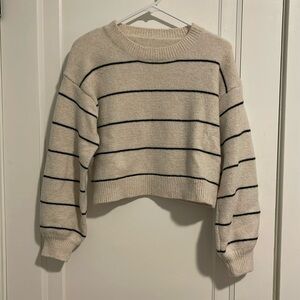 Cropped sweater